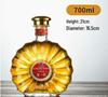European Style Crystal XO Whiskey Decanter - Transparent Glass Wine Bottle