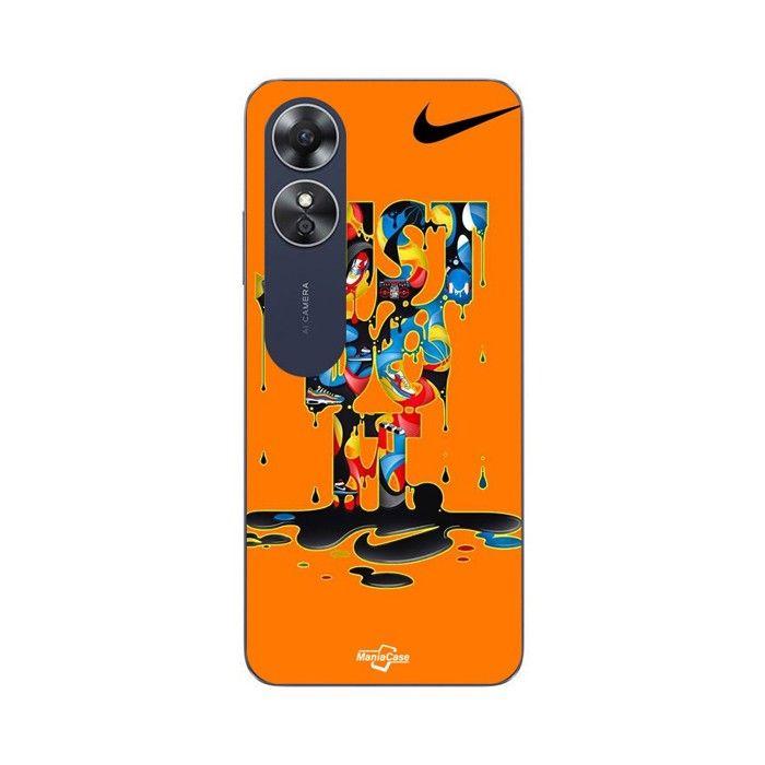 Coque pour Oppo A17 graffiti nike just do it