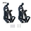 2 шт./компл. Крепление для багажника на крышу, настенные кронштейны, панель для хранения, крепление для лопаты, быстрый фиксированный комплект