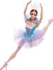 Кукла Barbie Signature Ballet Wishes 12 в пуантах для балерин, подарок для детей от 6 лет и старше (Брюнетка, в), Подвижный, костюм, пачка и тиара,