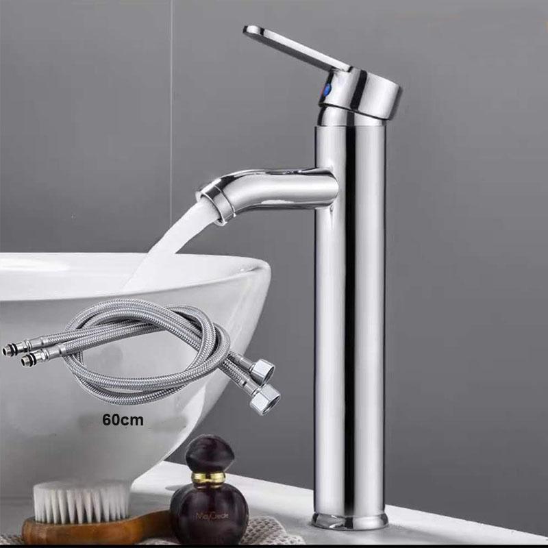 Смеситель для раковины из нержавеющей стали, смеситель для ванной комнаты, кран для горячей и холодной воды, кран для раковины, кран для ванной комнаты