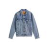 Levis Solid Color Button-Up Denim Jacket Men Outerwear Blue 72334-0574