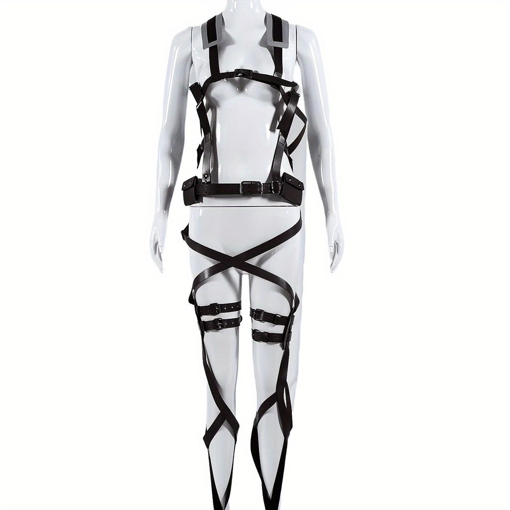10 шт., пояс Cos, группа Mikasa Cos, начальник штаба Следственного корпуса жандармерии, трехмерный механизм, косплей, аниме