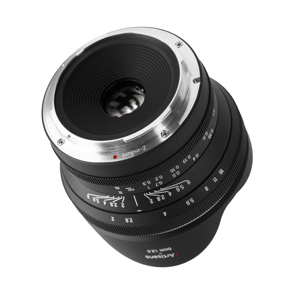 7artisans MF 6mm F2 II ED Z Mount Fisheye Single Lens Compatible with Nikon Manual Large Mirrorless Camera Compatible with and Distortion 7artisans
