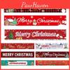 Рождественский баннер, украшения для вечеринки для использования в помещении и на улице, 300x50см, полиэфирная ткань