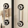 Anti-slip Suction Cup Door Handle Removable Bathroom Shower Auxiliary Handle  Glass Door Window