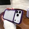 Прозрачный противоударный чехол-бампер для iPhone 11 12 13 14 16 1 17 Pro Max Air 16 Plus