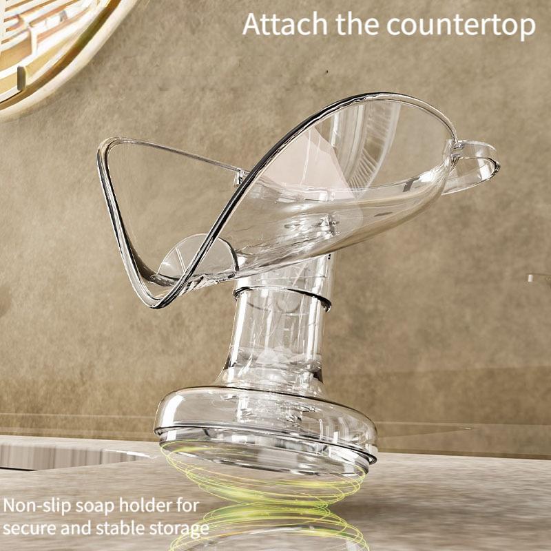 Мыльница Сливной Стеллаж для Хранения Аксессуары для Ванной Комнаты Мыльница Держатель для Душа со Сливом Слив для Мыла Присоска Чехол Лоток Контейнер