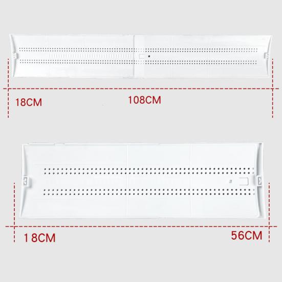 Универсальный кондиционер для дома и офиса, дефлектор воздушного потока, выдвижной воздушный щиток, перегородка