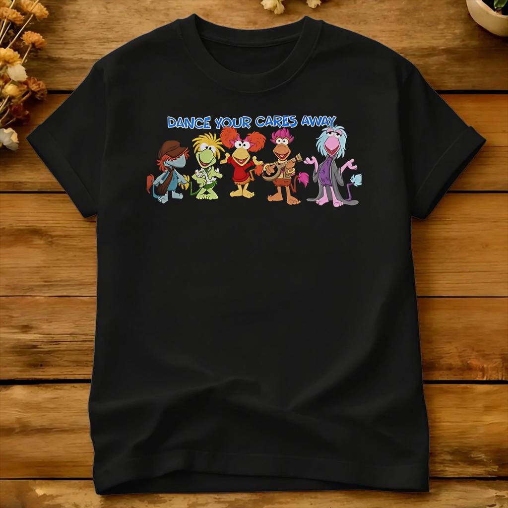 Unisex Unisex T Shirt Fraggle Rock Tshirts Popular Summer Tee Shirt Aesthetic Cotton Clothing Birthday Present