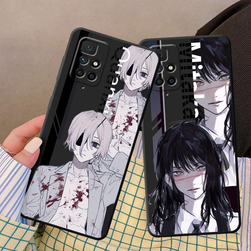 Силиконовый чехол-капа для Samsung Galaxy S22 S21 S20 Note 20 Ultra 10 Plus 8 9 S23 5g Note 10 Lite с бензопилой Man Denji