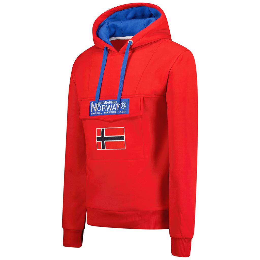 Bluza męska Geographical Norway GADRIEN RED-BLUE DB MEN 054 (WW6120H/GN/Red)