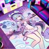Genshin Impact Print Rug, Washable Floor Carpet, For Entryway Dorm Laundry Room Office Study, Home Decor Birthday Christmas Gift