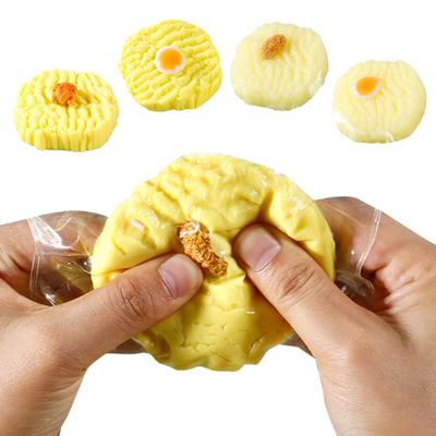 Игрушка-пищалка для лапши быстрого приготовления Жареная курица Яйцо-пашот Лапша Сенсорная игрушка Медленно поднимающаяся
