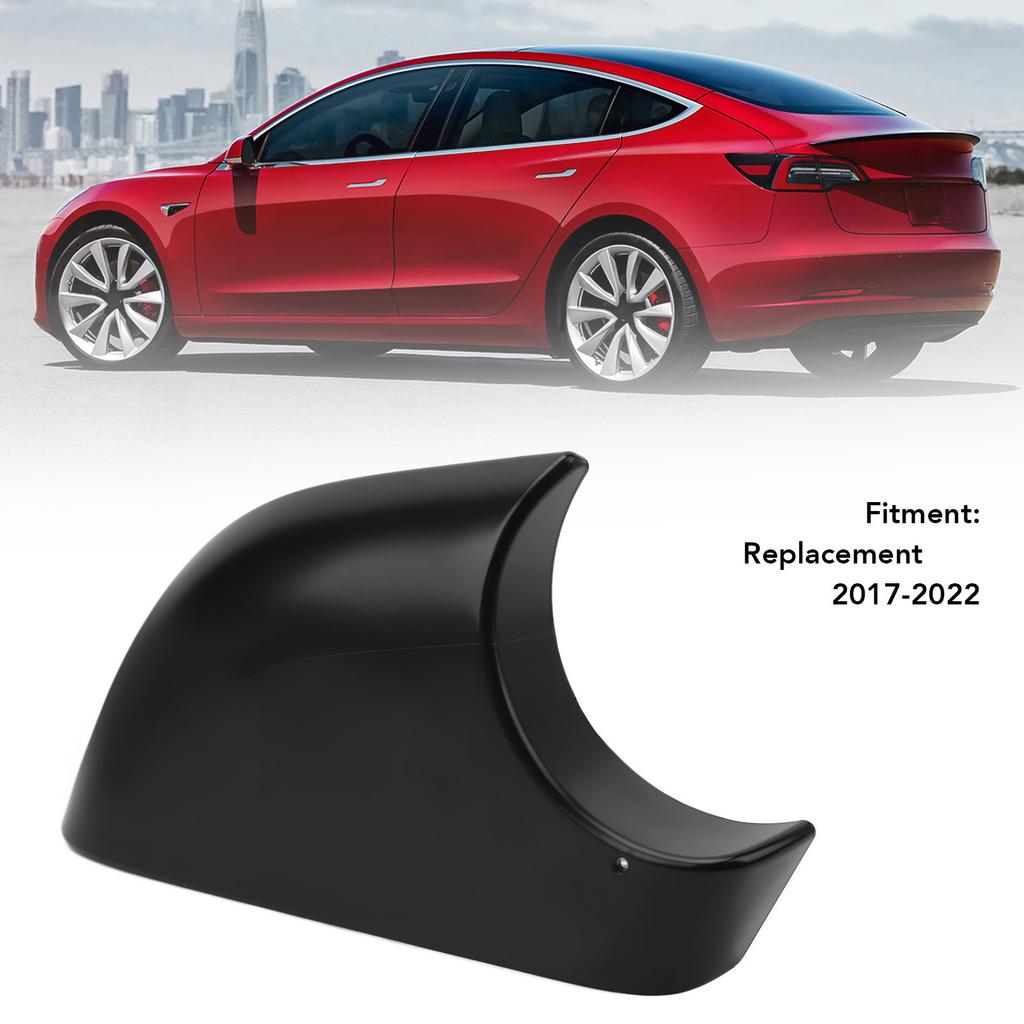 Правая крышка зеркала заднего вида, нижний держатель 2287 3006, сменная для Tesla Model 3 2017–2022 гг., черная