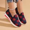 Summer New European and American Foreign Trade Large Size Single Shoes Women's Flat Bottom Thick Sole Wedge Heel Sports Style Casual Shoes