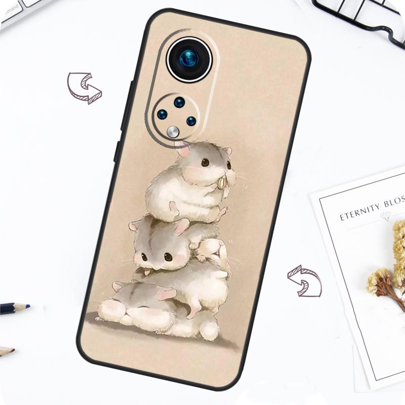 Милый Милый Чехол-Клетка для Хомяка для Honor Magic 7 5 6 Lite Honor 200 Pro X8b X9a X8a X8 X9 X9c X9b 50 70 90 Lite