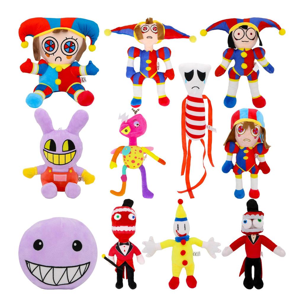 Удивительная плюшевая игрушка «Цифровой цирковой клоун»