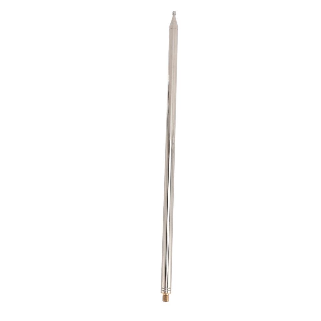 Telescopic Antennae Stainless Steel M10 Interface Telescoping Shortwave Aerial for Radio 18.4ft