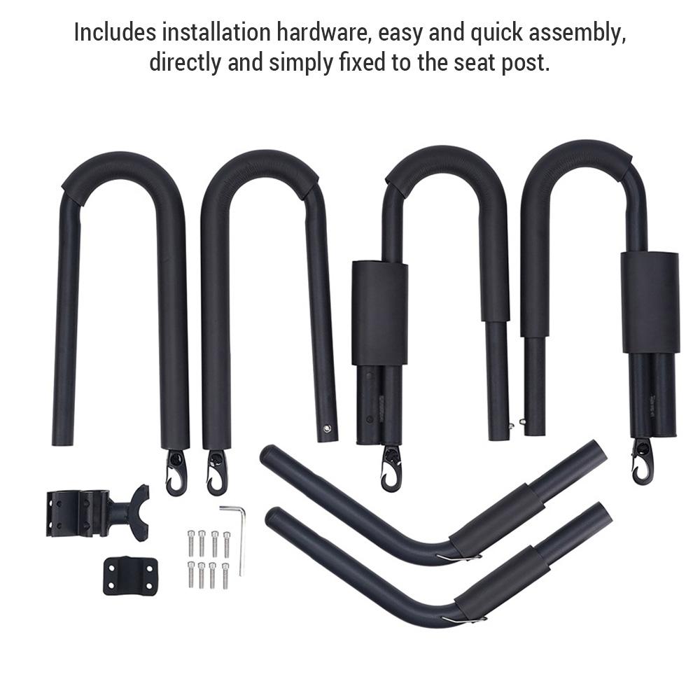 Держатель для велосипедной доски для серфинга, двухбортный портативный регулируемый боковой багажник, стойка для серфинга, вейкборд, ветер