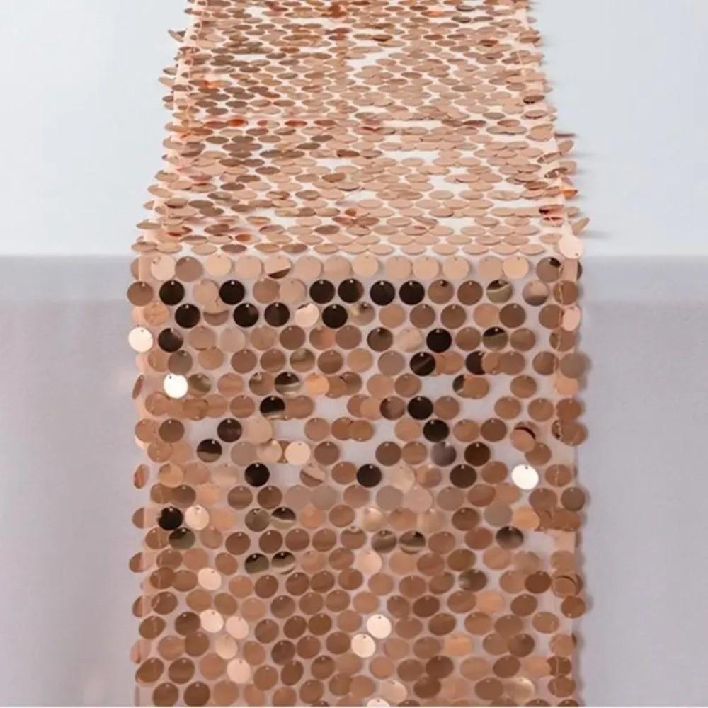 Sparkling Sequins Table Runner Luxurious Wedding Table Decoration Kitchen Dining Table