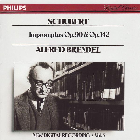 CD ФРАНЦ ШУБЕРТ АЛЬФРЕД БРЕНДЕЛЬ Экспромты Op. 90 Оп. 142 4222372 Philips Philip 1989 Германия Классический Б/У