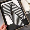 New Striped Fashion Silk Ribbon Spring/Summer Versatile Scarf Long Women's Twill Neckerchief Soft Satin Headband