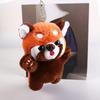 Plush Stuffed Red Panda Plush Keyring Toys Red Panda Plushies Pendant  Backpack Decor