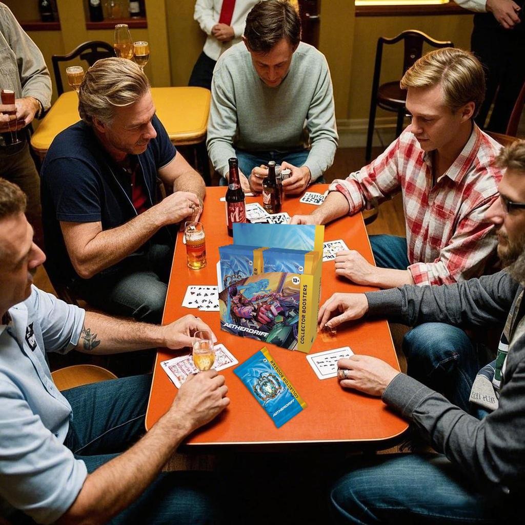 English The Gathering Aetherdrift Collector Booster Card