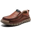 Мужская кожаная повседневная обувь ручной работы лоферы удобные мужские слипоны плоские мокасины мужские кроссовки