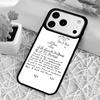 Общество мертвых поэтов Пять веков стихов Чехол для телефона для iPhone 17 Air 16 15 11 12 14 13 Pro Max Ударопрочный чехол