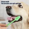 Зубная щетка для питомцев 360-градусная зубная щетка для питомцев для маленьких и больших собак и кошек, бамбуковая форма, мягкая щетка для чистки зубов для ухода за зубами