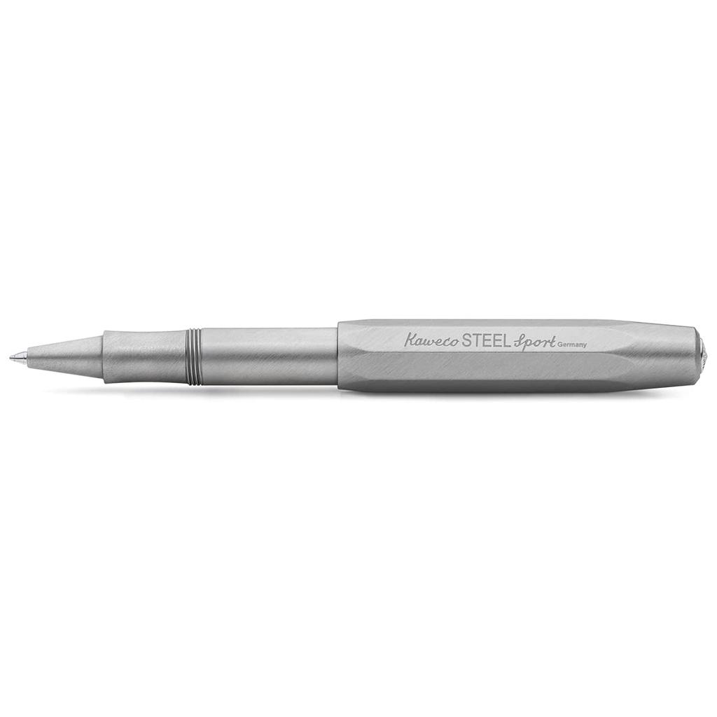 Шариковая ручка Kaweco Steel Sport SLRB-ST с чернилами на водной основе. Официальный оригинальный импорт.