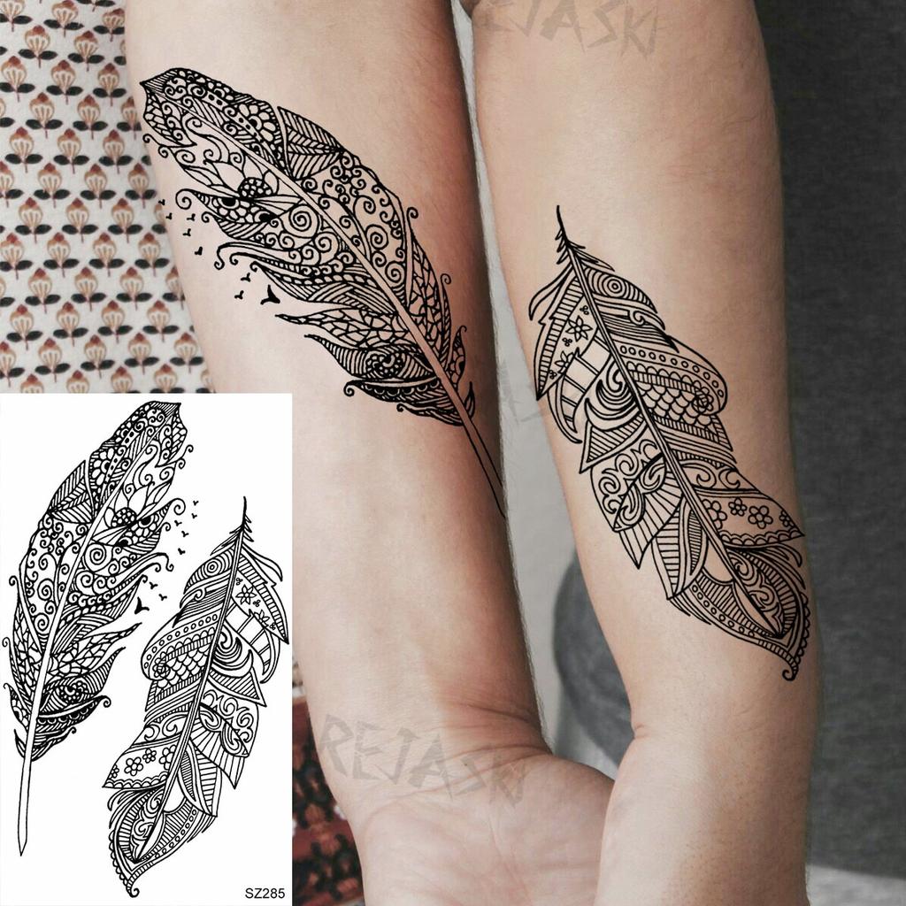 Hyacinth Daisy Temporary Tattoos For Women Girl Lavender Peony Fake Tattoo Sticker Daffodil Tulip Wrist Fashion Waterproof Tatoo
