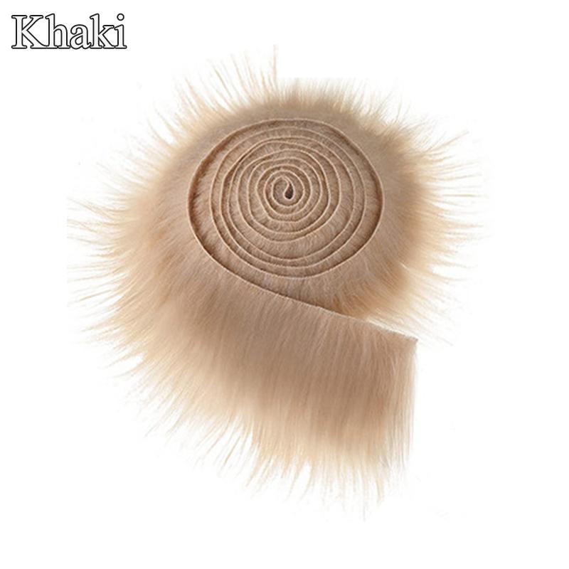 1,5 м пушистые материалы для одежды, искусственный мех, пушистая отделка, плюшевая отделка для пальто, капюшон, шапка, сделай сам