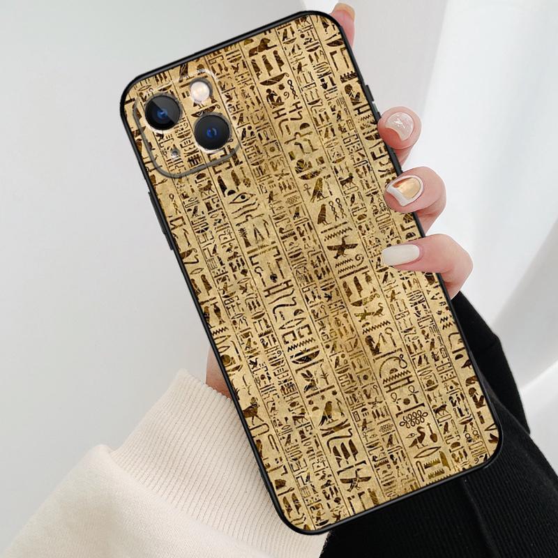 Чехол для телефона с муралом Фараона Египта Для iPhone 17 Pro Max 15 14 13 11 12 16 Pro Max mini 15 16 Plus 16e 17 Air Cover