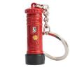 Fashion British Miniature London Telephone Booth Mailbox Bus Key Ring Keychain