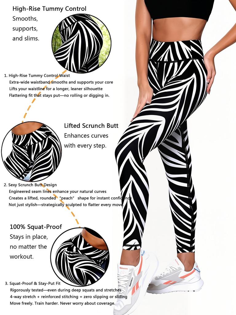 Новые женские леггинсы для йоги с высокой талией и принтом зебры для бега и тренировок