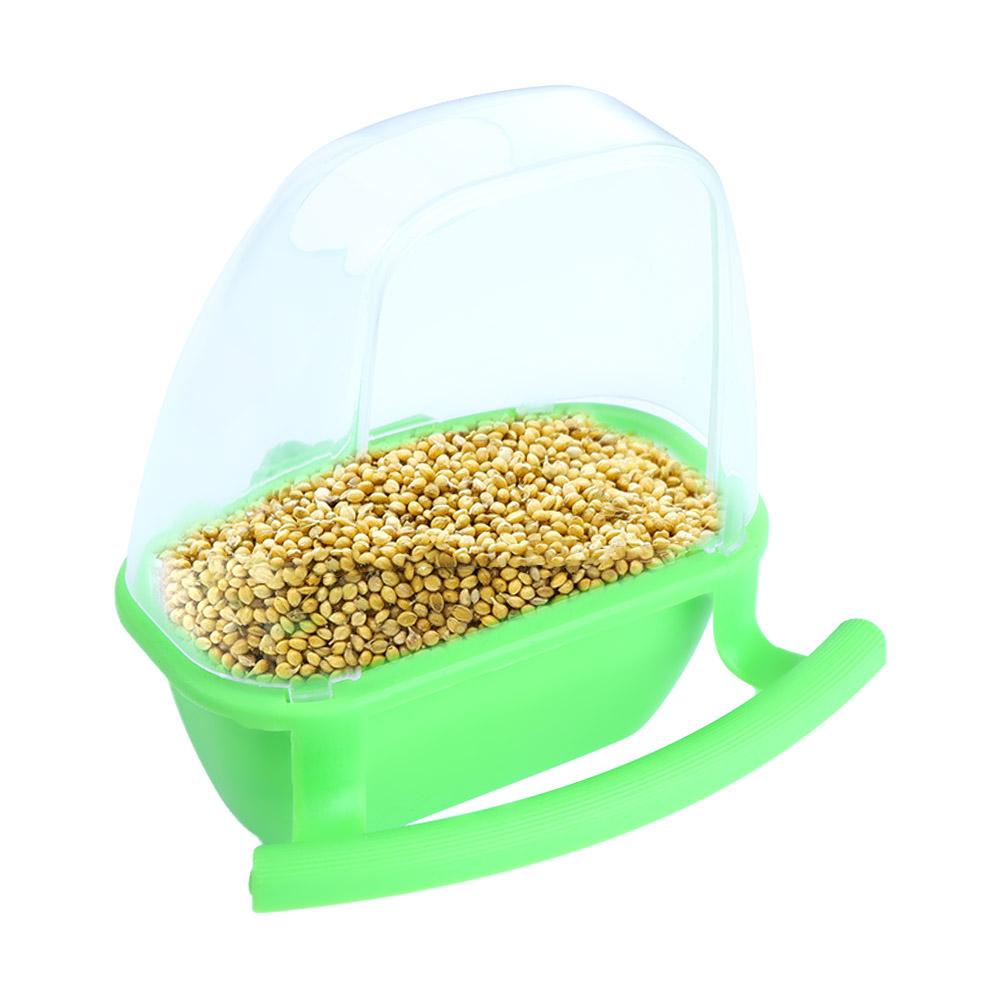 Eating Bird Cage Decor Perching Parrot Supplies Bird Food Container Birds Watering Bowl Bird Feeder