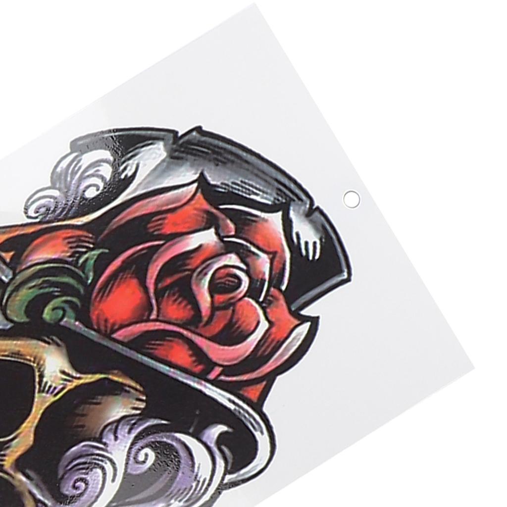 5 шт. Большие наклейки-татуировки на руку, временные водостойкие наклейки с поддельными татуировками для женщин и мужчин