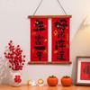 Куплет Года Дракона Китайский Новый Год Висячий Куплет Деревянный Новогодний Декор Куплет Весенний Фестиваль