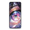 Чехол для телефона с милыми глазами и рисунком мультфильма для Xiaomi 14 13 12 11 Lite 13T 12T 11T Pro 9T Mi Poco X6 X5 M3 X3 Pro F5 F4 F3 5G, черный чехол
