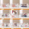 Clear Desktop Drawer Organizer for Bedroom Cosmetics and Multi-Layer Storage