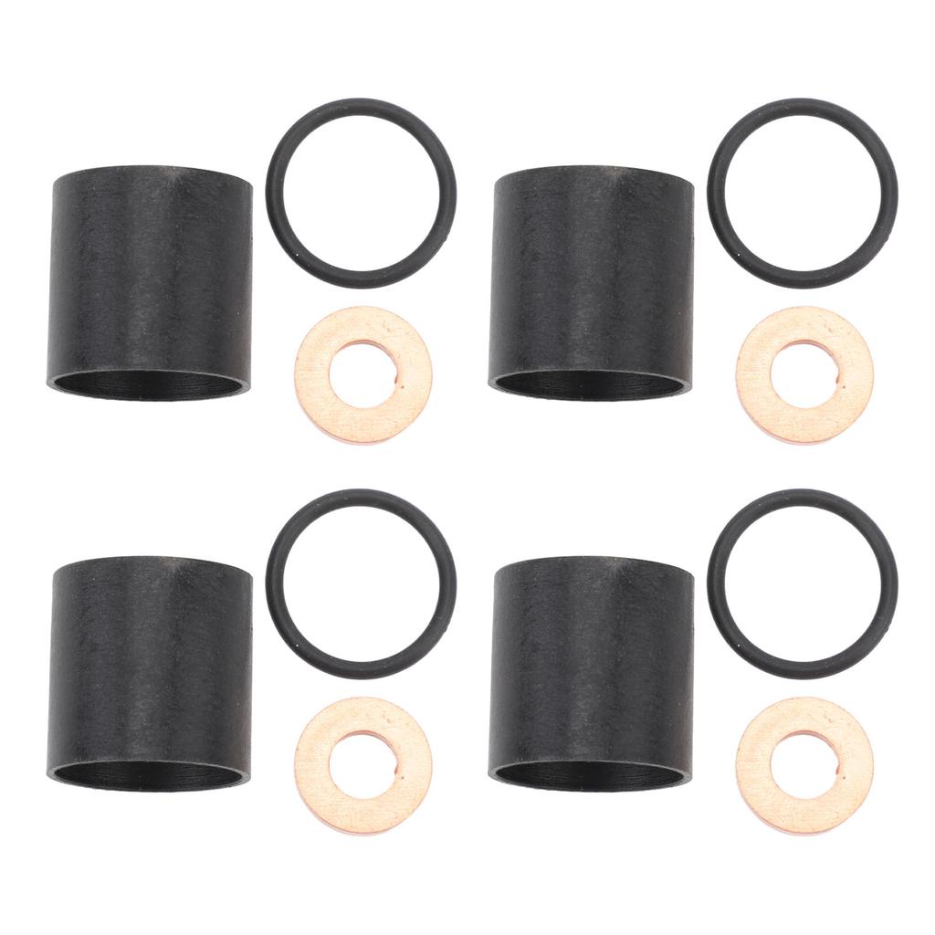 4 Sets Injector Seal Kit 7701474025 Prevent Leakage Enhance Engine Power for Trafic Master Opel Movano