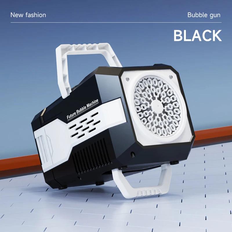 Non-Toxic 40 Hole Bubble Machine Hand-Held Portable Automatic Bubble Gun Soap Party Games Blowing Outdoor Children'S Toys For Kids Gifts