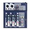 4-channel Mixing Console & Aux Paths Plus Effects Processor Digital Audio Mixer 3-band EQ Built-in