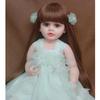 Силиконовые Reborn Baby, всего тела, 55 см, Reborn Baby Bolls, красивая кукла для девочек, игрушки, куклы принцессы для детей, подарки