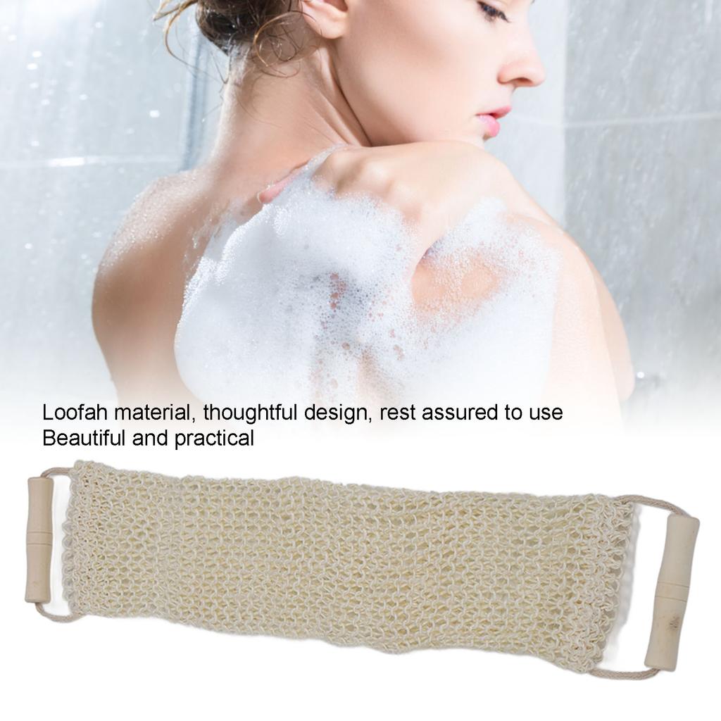 Отшелушивающее полотенце для душа, большое полотенце для мытья, портативное длинное очищающее полотенце для спины