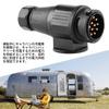 Electric Trailer Plug Trailer Adapter 12V 13 Pin 13 Pole