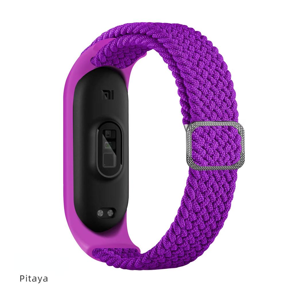 NEW Nylon Loop For Xiaomi Mi Band 7 Nfc Smartwatch Wristband Sports Miband7 Correa Replacement Bracelet Smart Band 6 5 4 3 Strap